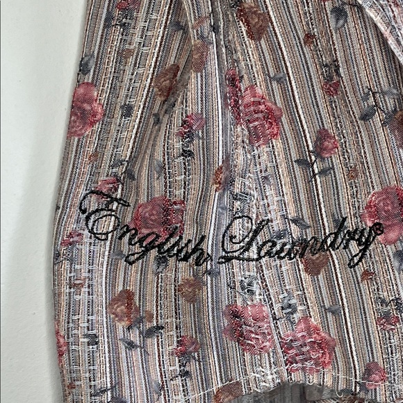 English Laundry Men's Floral Patterned Shirt - Picture 5 of 11